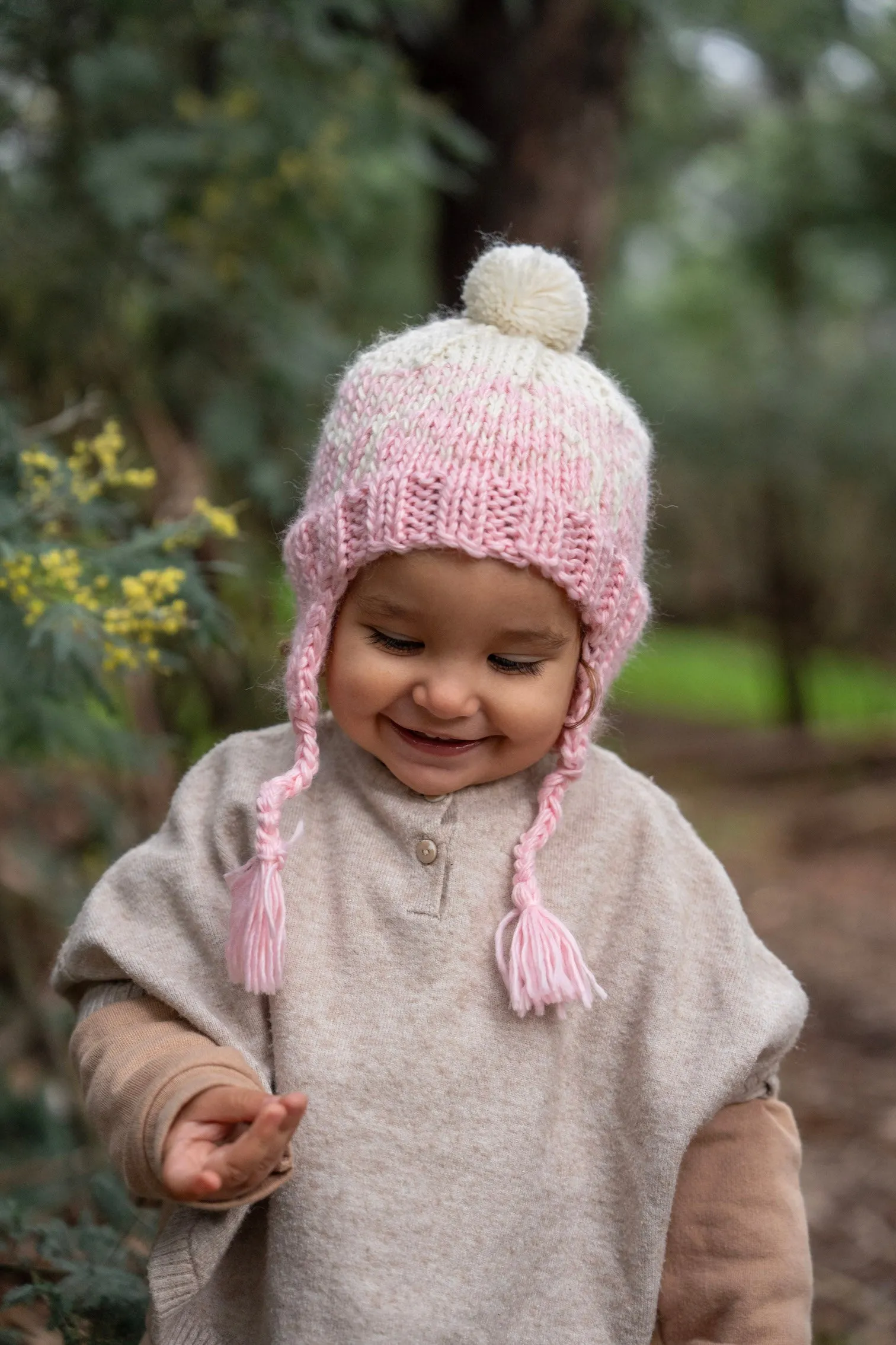 Acorn Kids - Bjorn Beanie - Pink