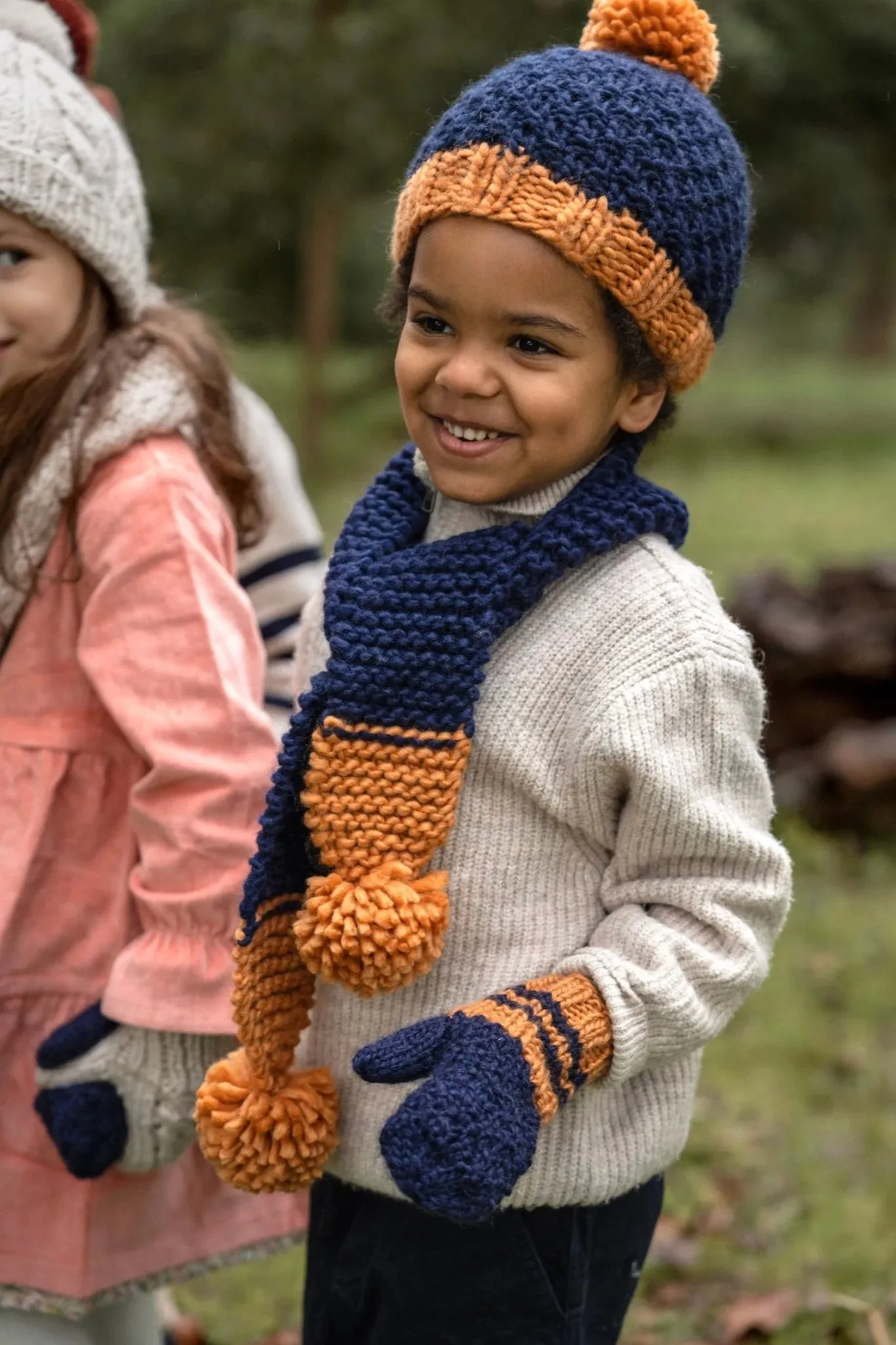 Acorn Kids - Ripples Beanie - Navy