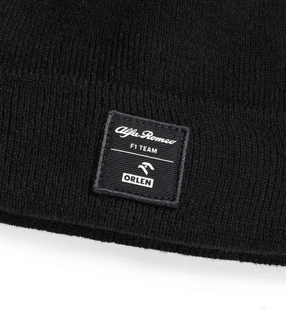 Alfa Romeo Beanie, Adult, Black, 2022