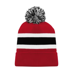 Athletic Knit (AK) A1830Y-366 Youth New Jersey Red Hockey Toque/Beanie