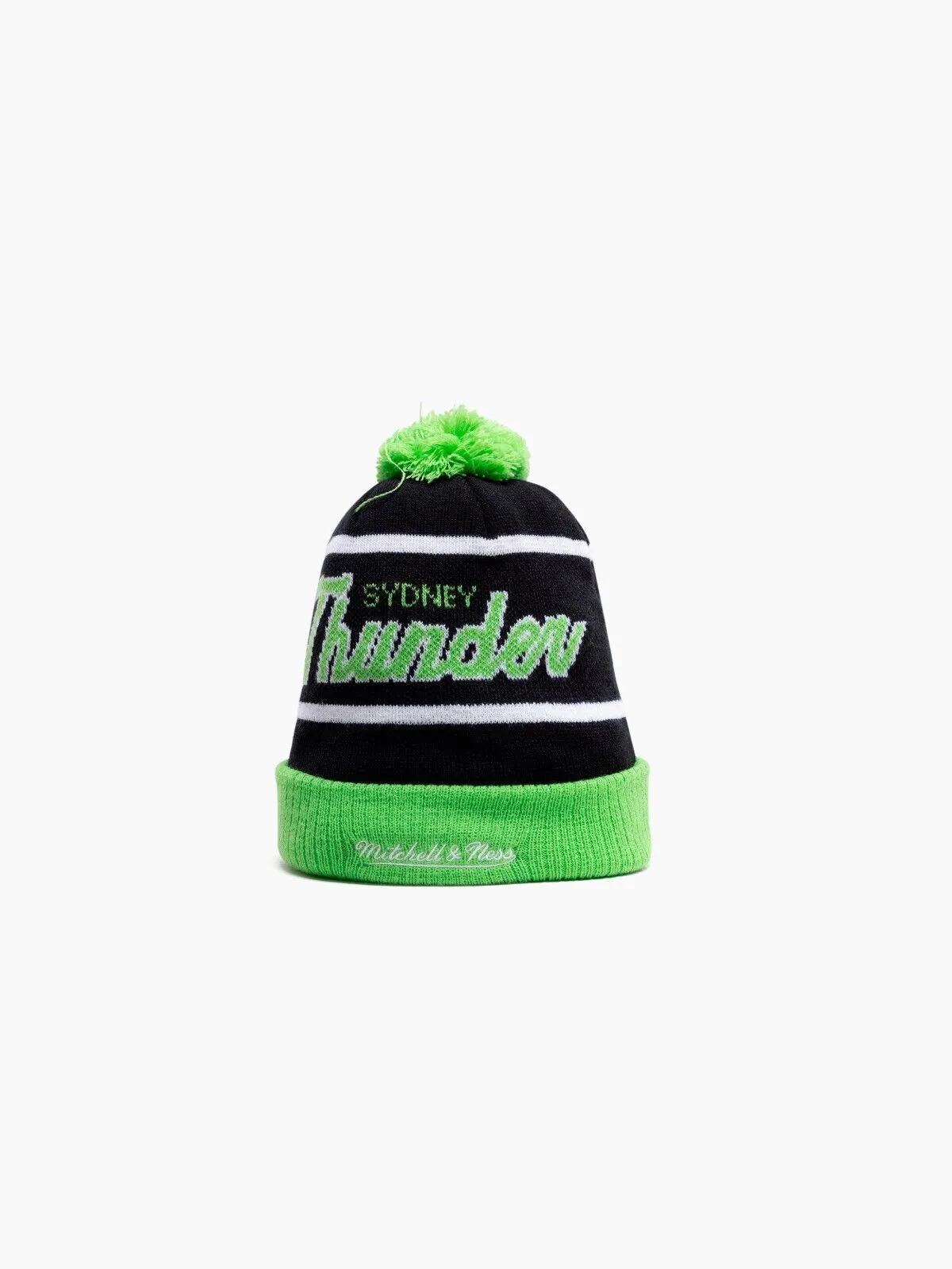 BBL Pom Pom Knit Beanie - Sydney Thunder - Adult - OSFM