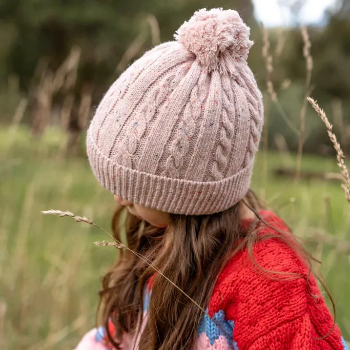 Beanie - Alps Pink