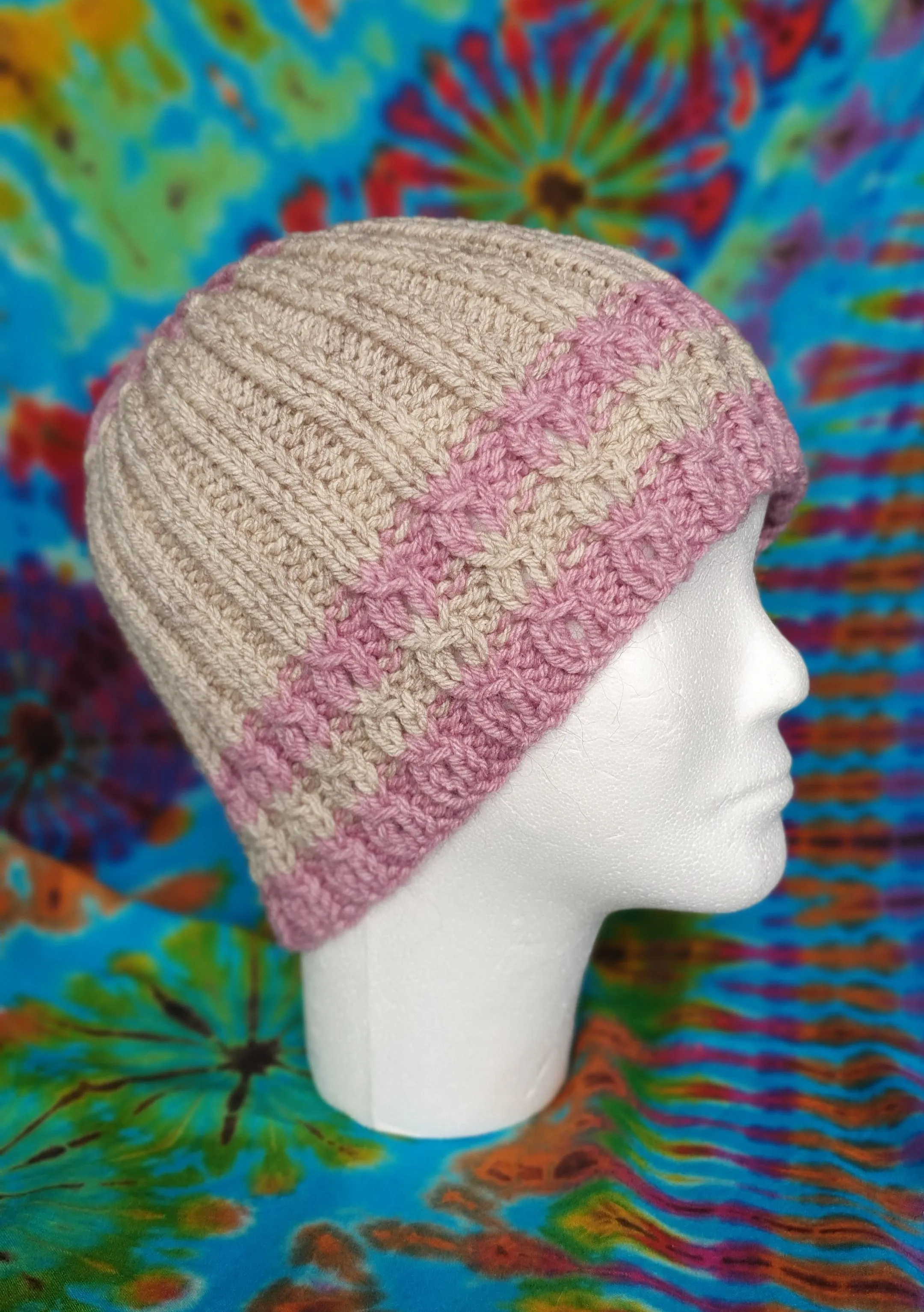 Beanie - Two Tone Latte