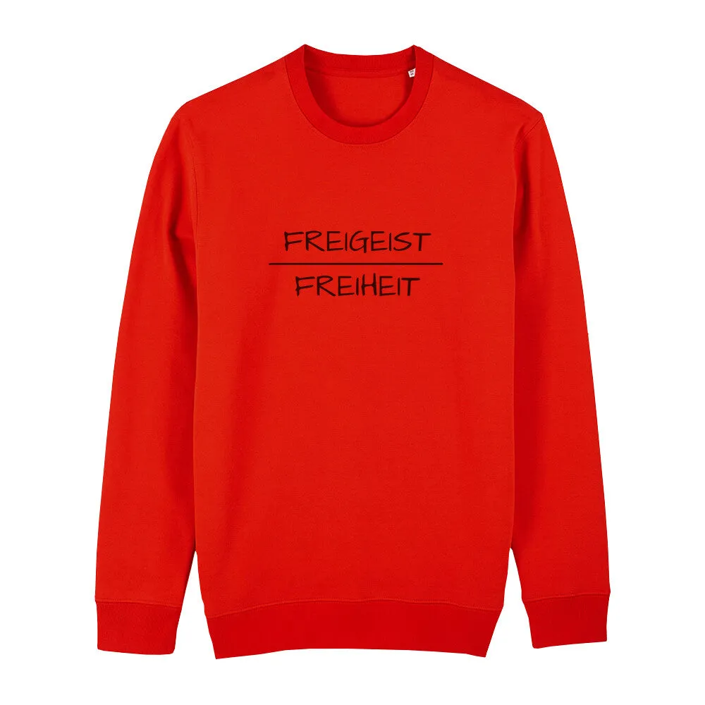 Bio Sweatshirt - Freigeist Freiheit -