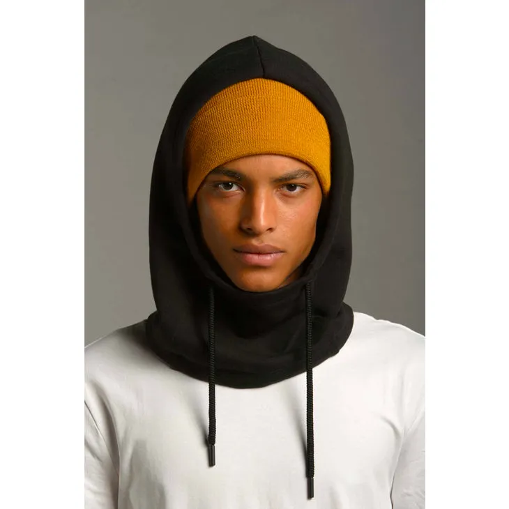 Black Hood & Beanie