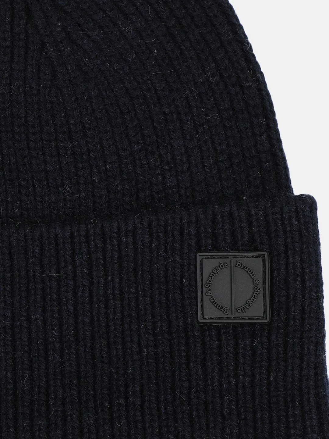 Bruun & Stengade Men Navy Blue Solid Cap