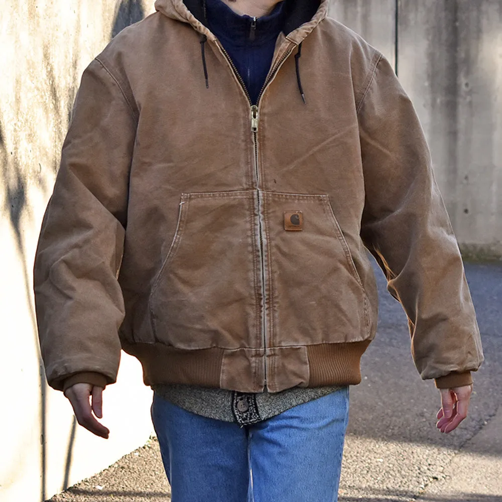 Carhartt キルティングライナー アクティブパーカー 240104