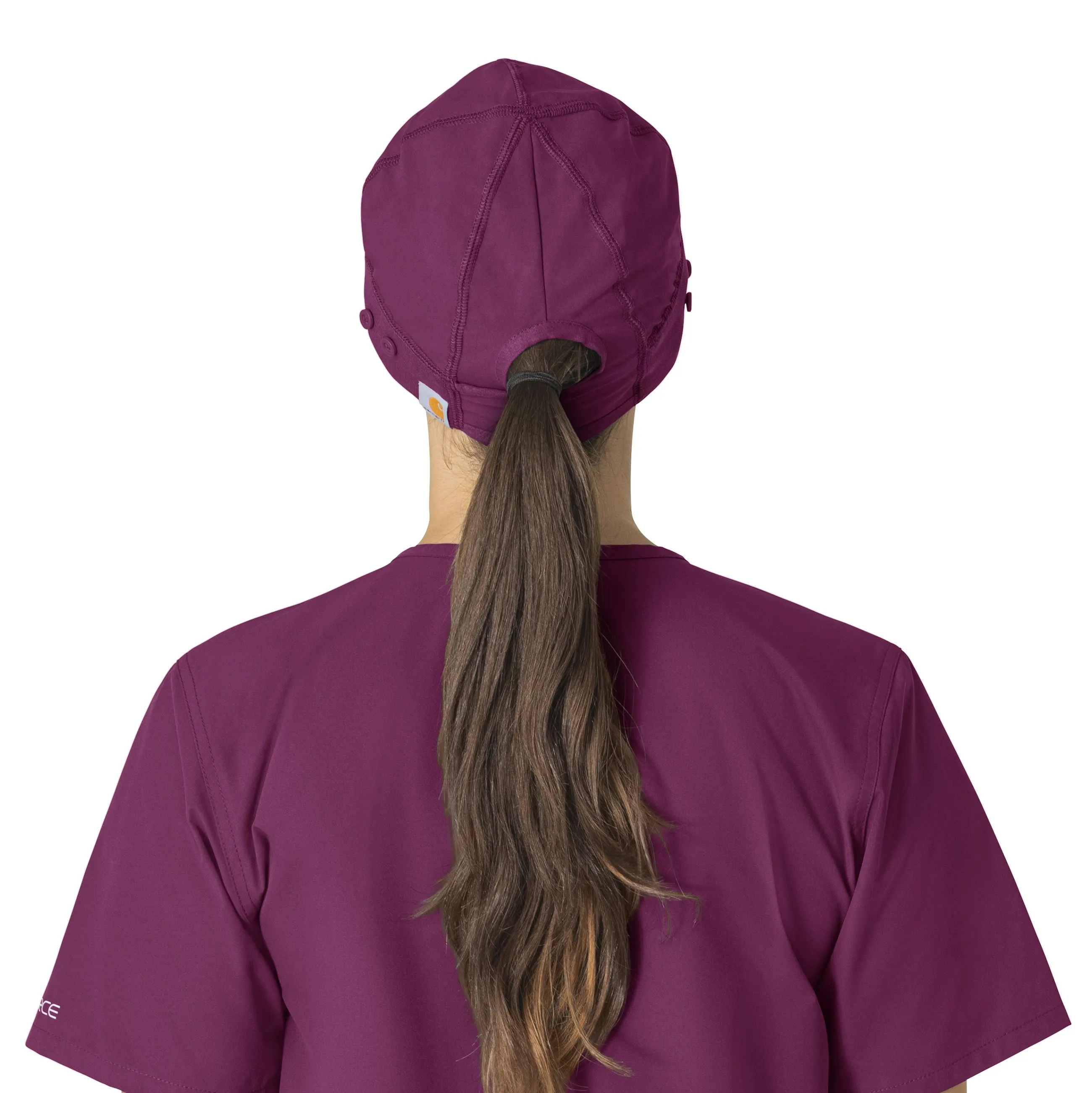 Carhartt Force Essentials Unisex Beanie Scrub Cap - Wine