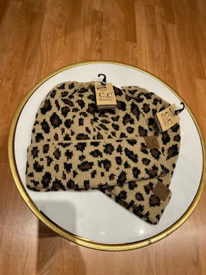 CC Beanie Tail - Leopard