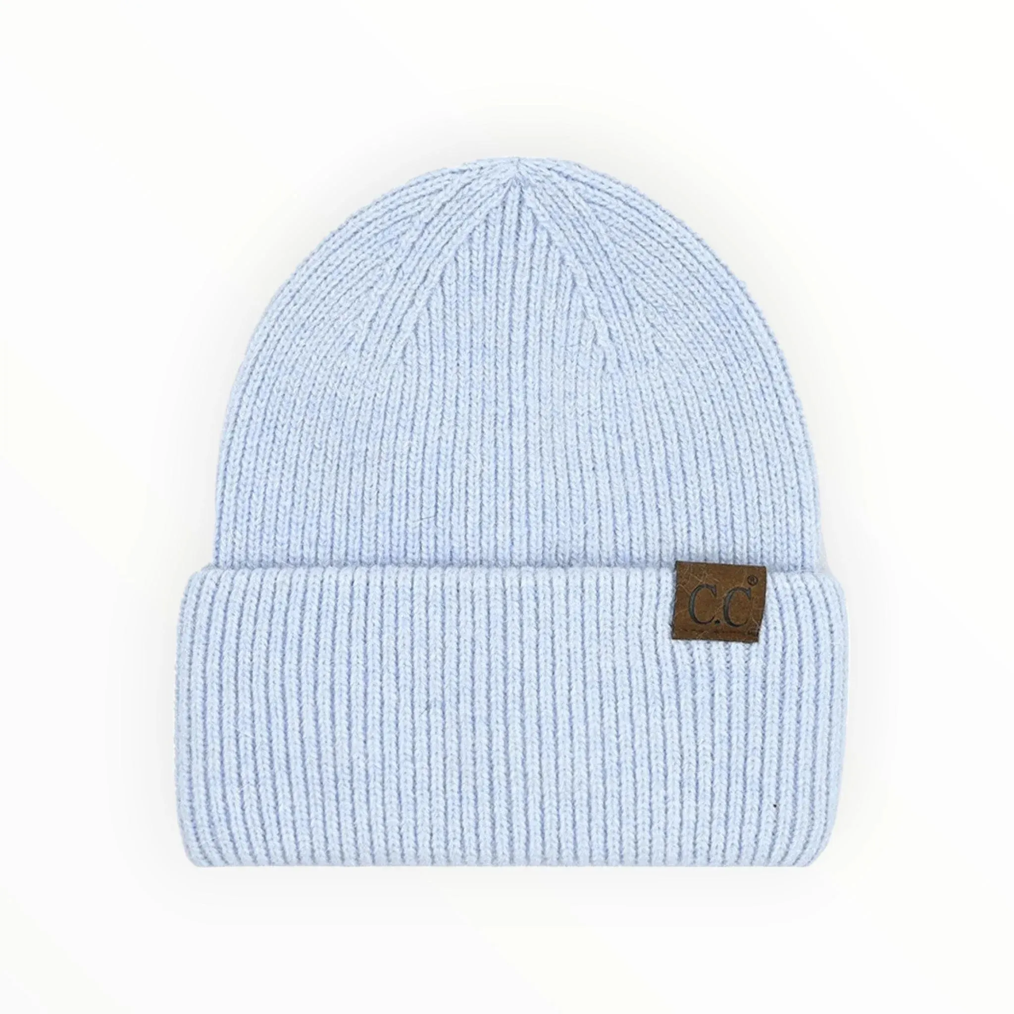 C.C Double Cuff Beanie