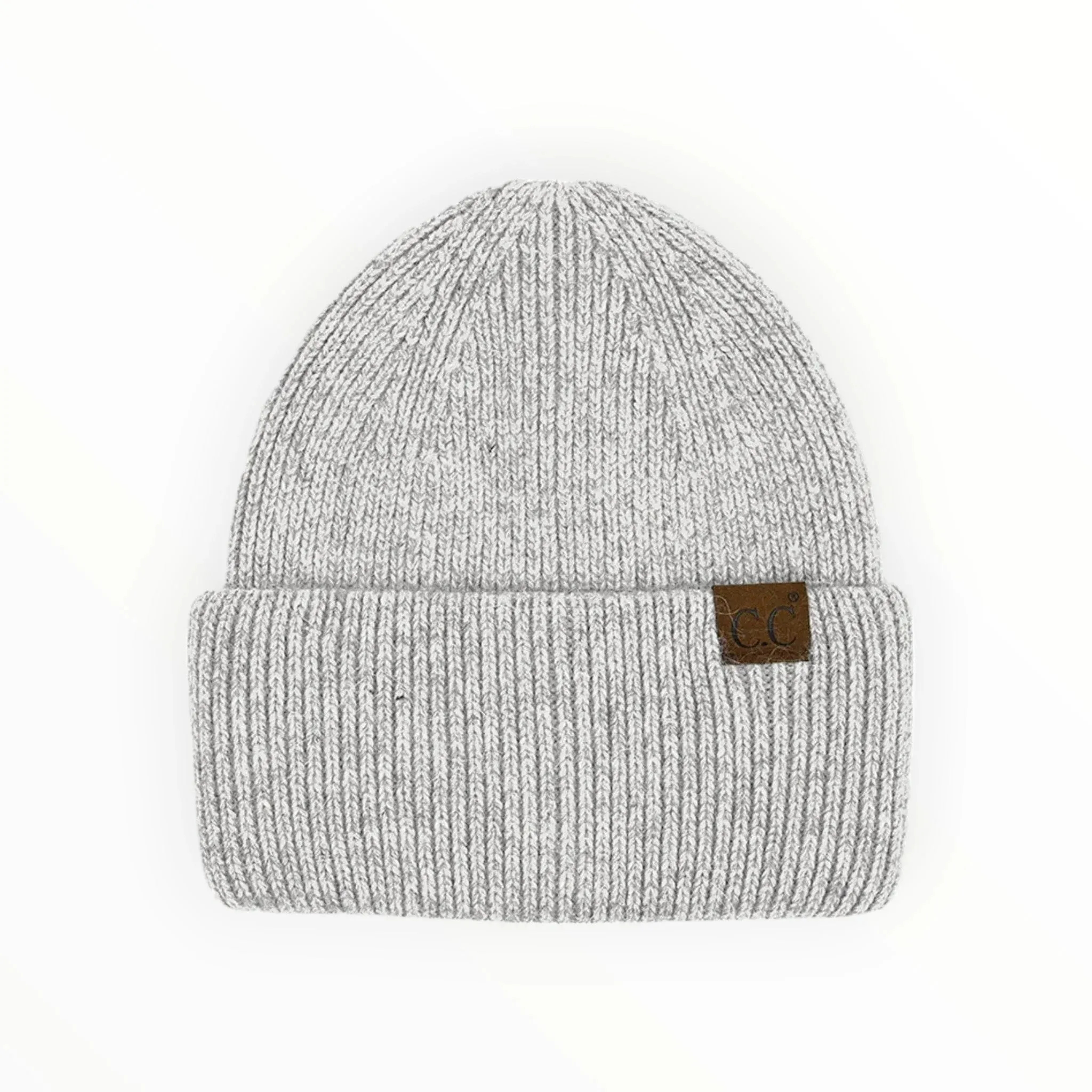 C.C Double Cuff Beanie