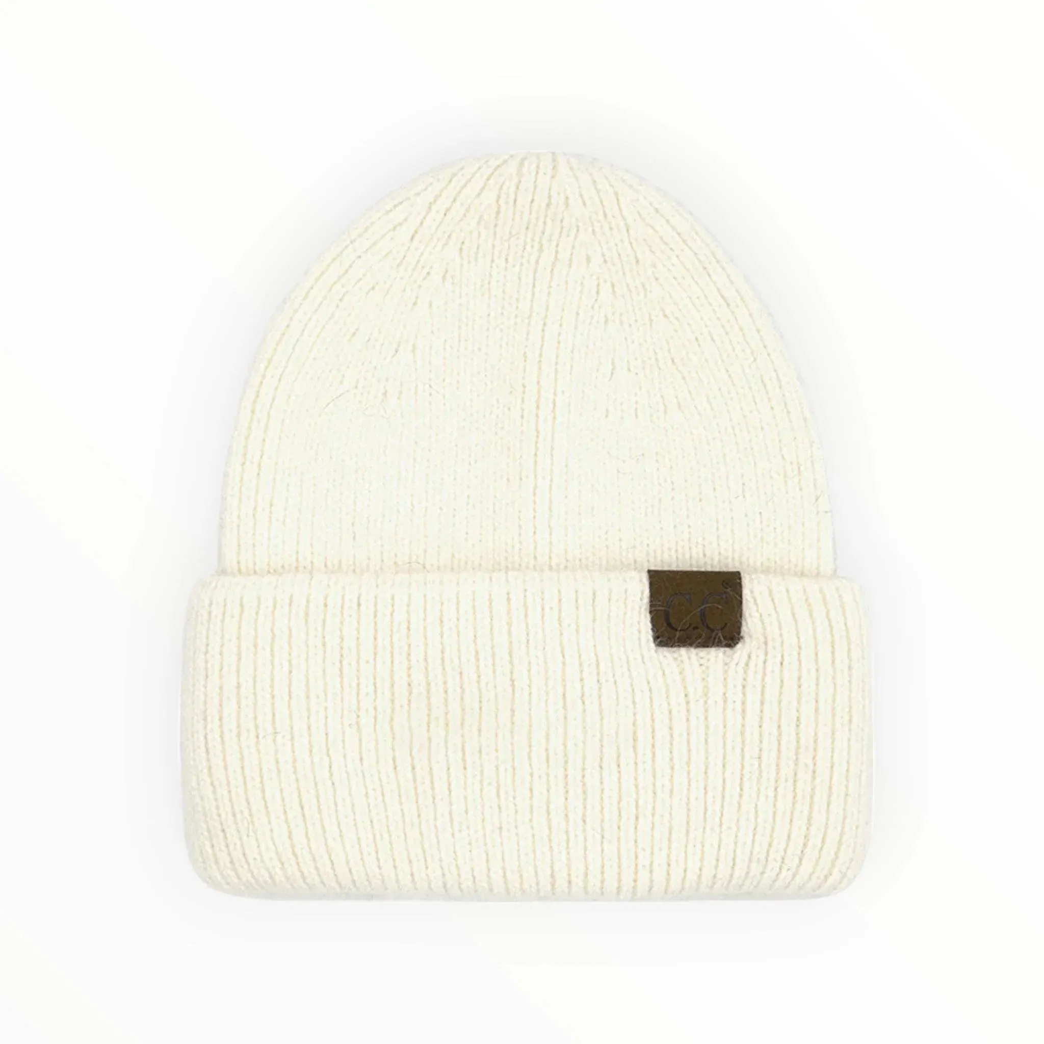 C.C Double Cuff Beanie