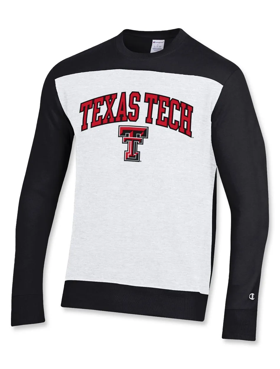 Champion Texas Tech Super Fan "Renowned" Crew Sweatshirt
