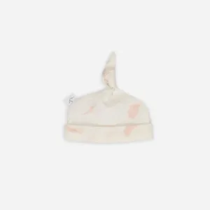 Ciconia Organics Falling Feather Top-Knot Beanie: