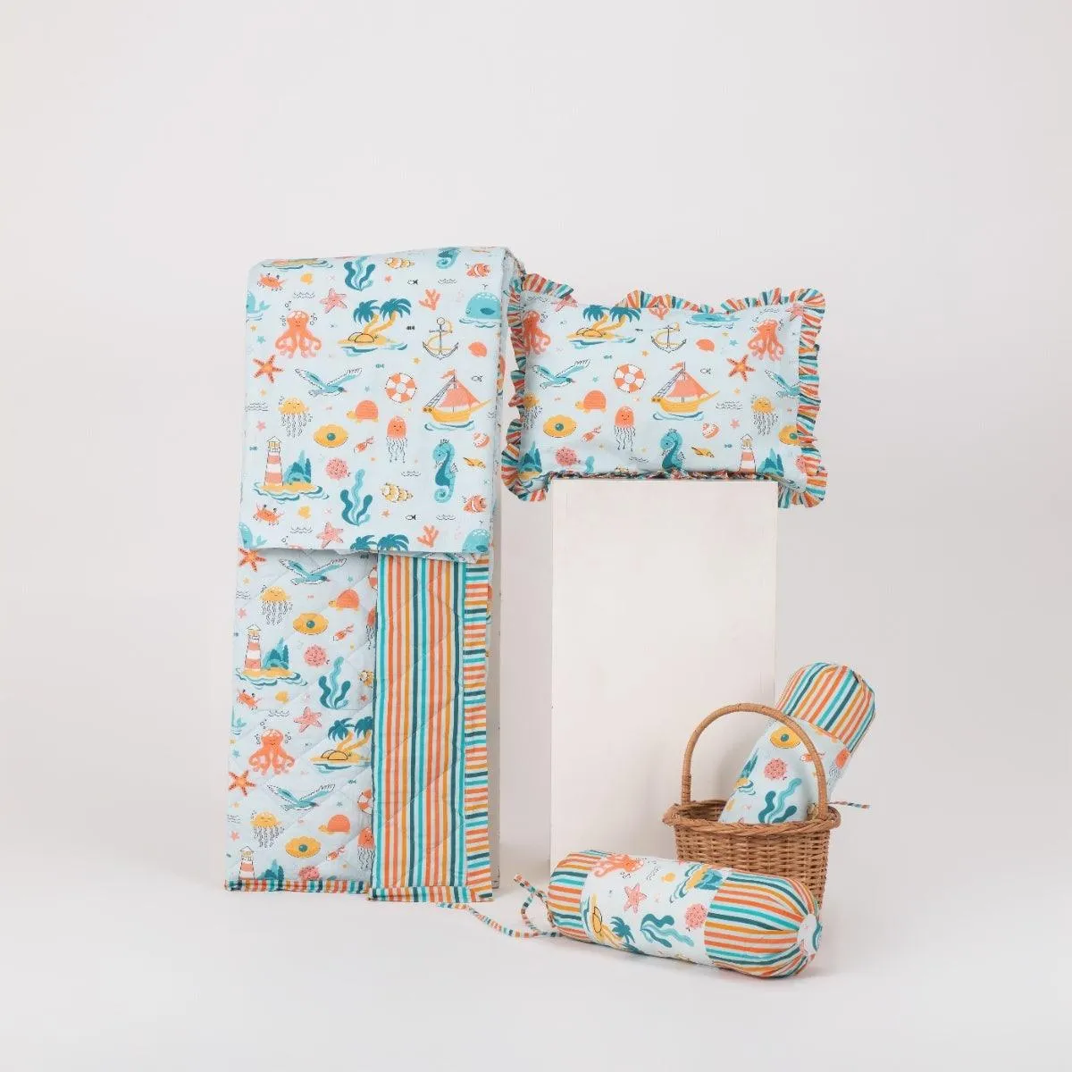 Complete Baby Bedding Set - Farm Animal
