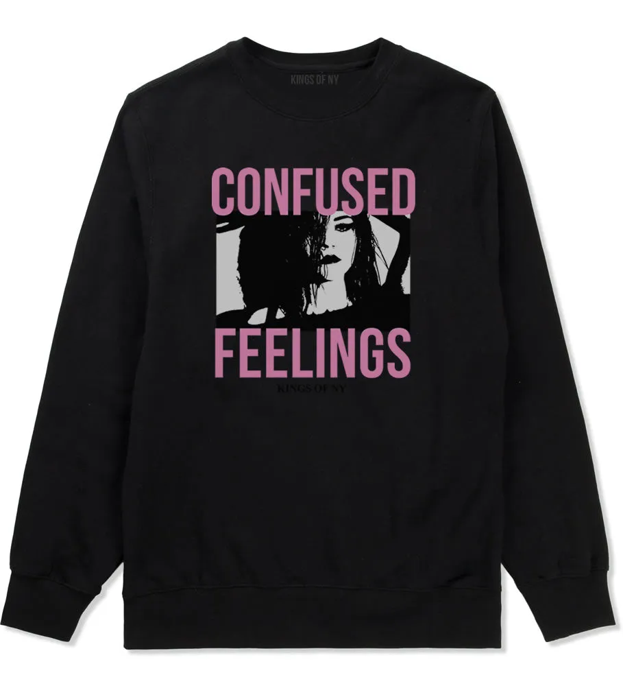 Confused Feelings Mens Crewneck Sweatshirt