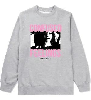 Confused Feelings Mens Crewneck Sweatshirt