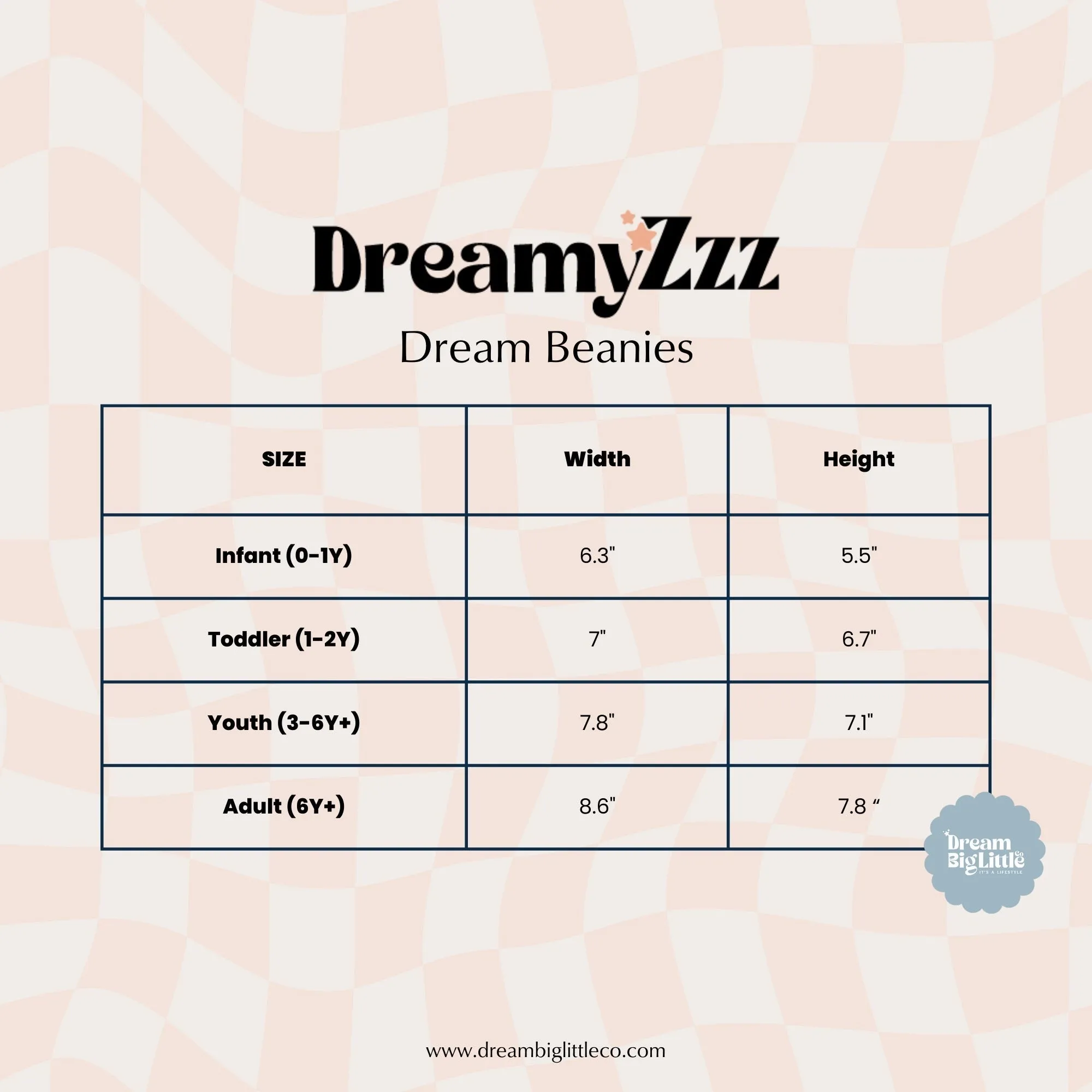 Copper Checkers Dream Beanie
