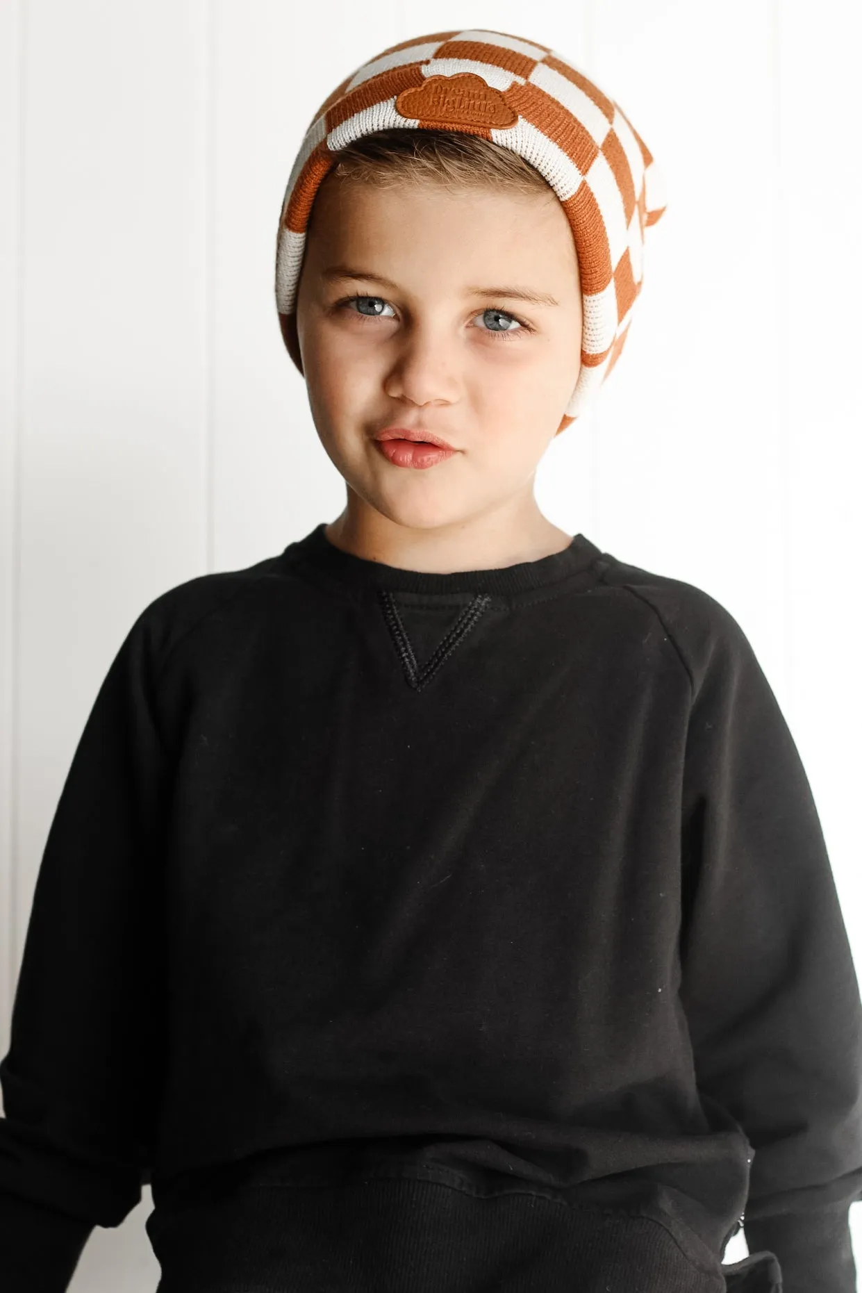 Copper Checkers Dream Beanie