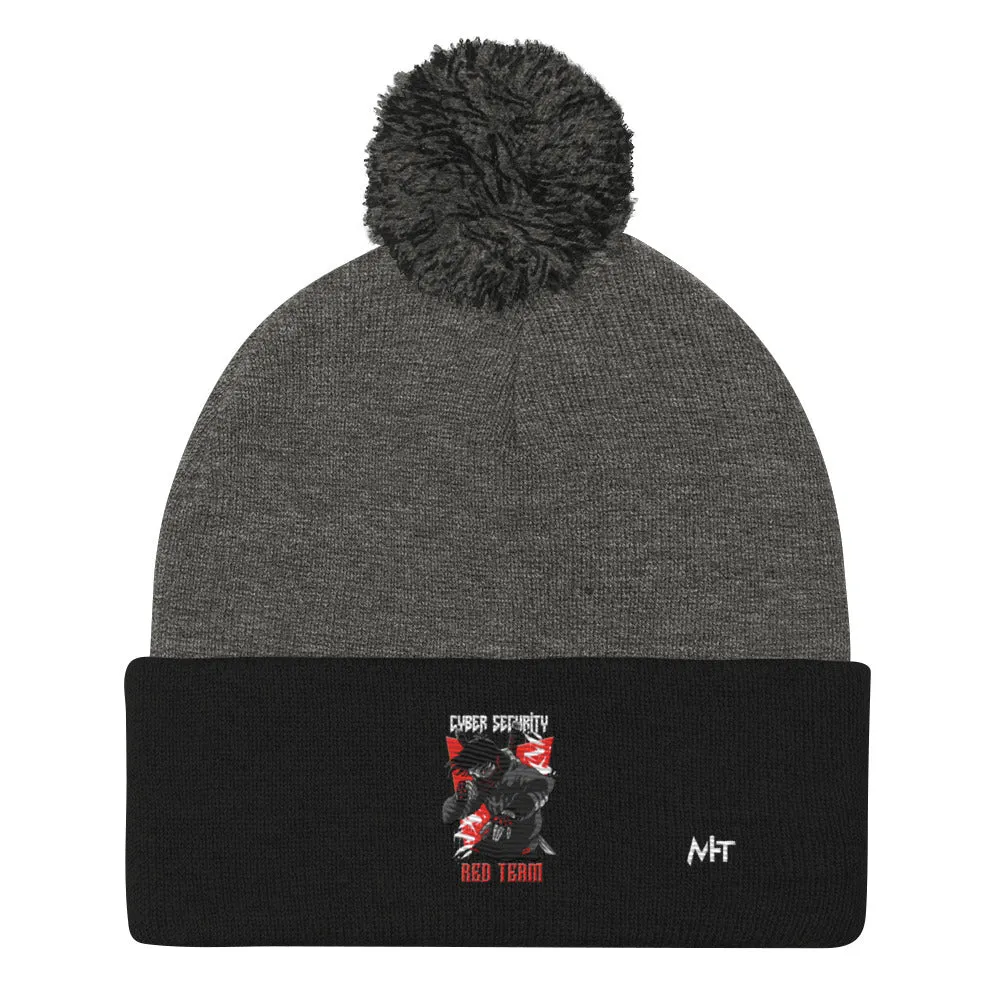 Cyber Security Red Team V3 - Pom-Pom Beanie