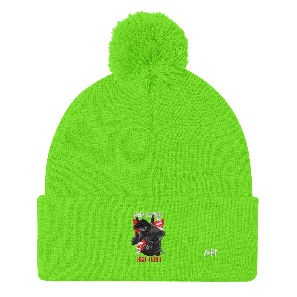 Cyber Security Red Team V3 - Pom-Pom Beanie