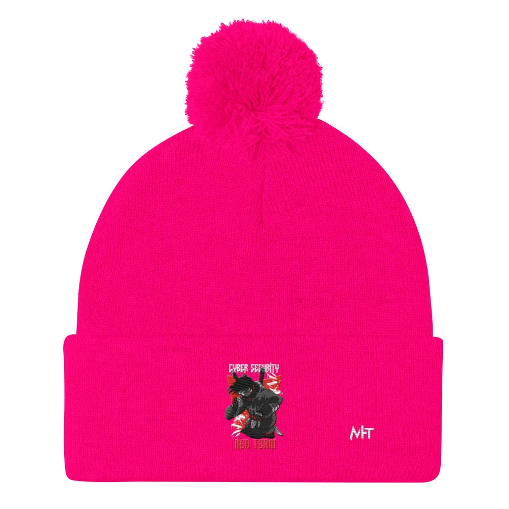 Cyber Security Red Team V3 - Pom-Pom Beanie