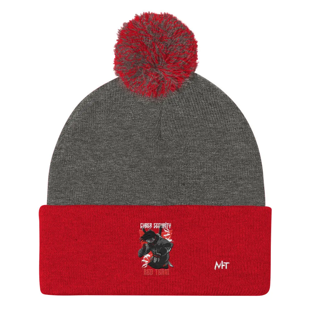 Cyber Security Red Team V3 - Pom-Pom Beanie