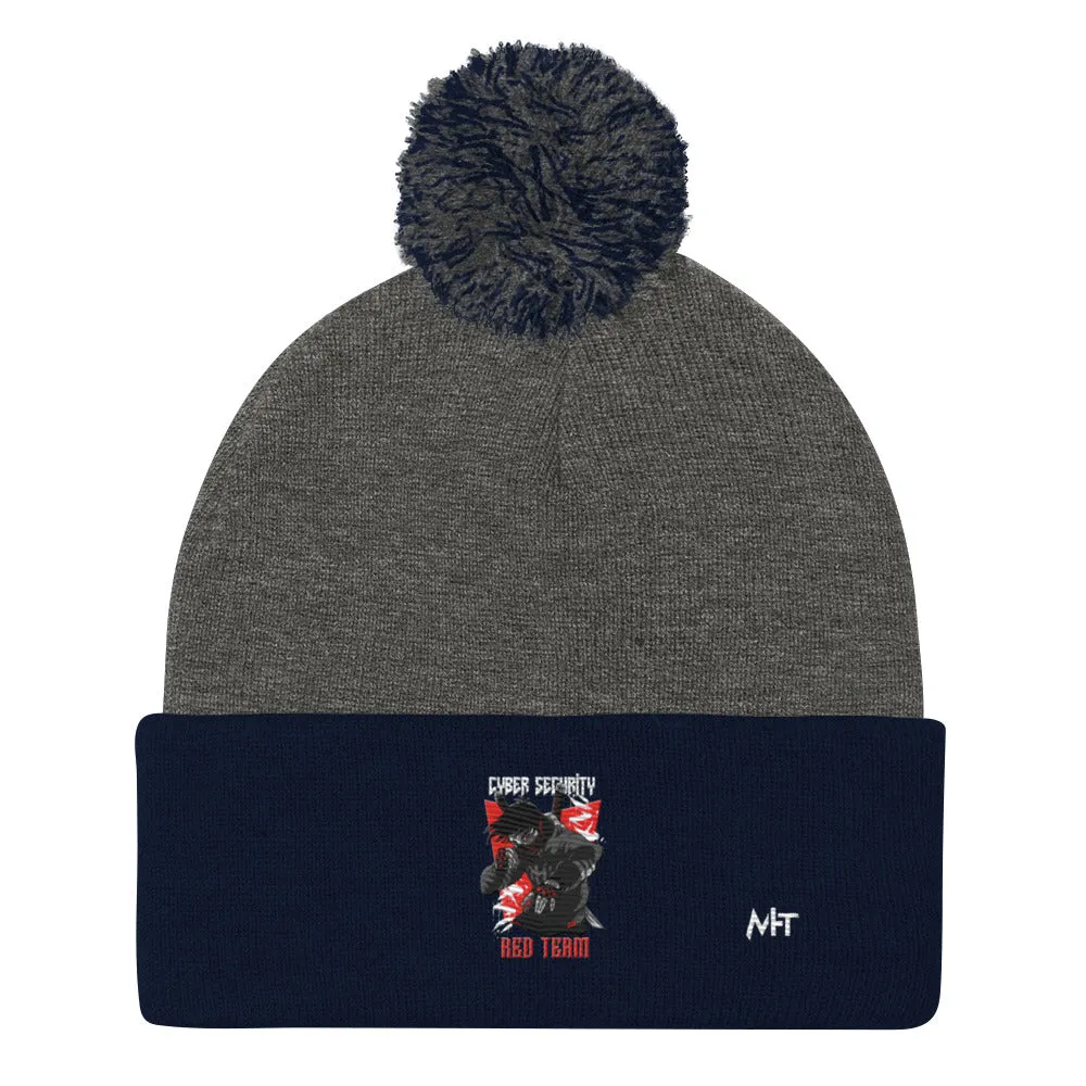 Cyber Security Red Team V3 - Pom-Pom Beanie