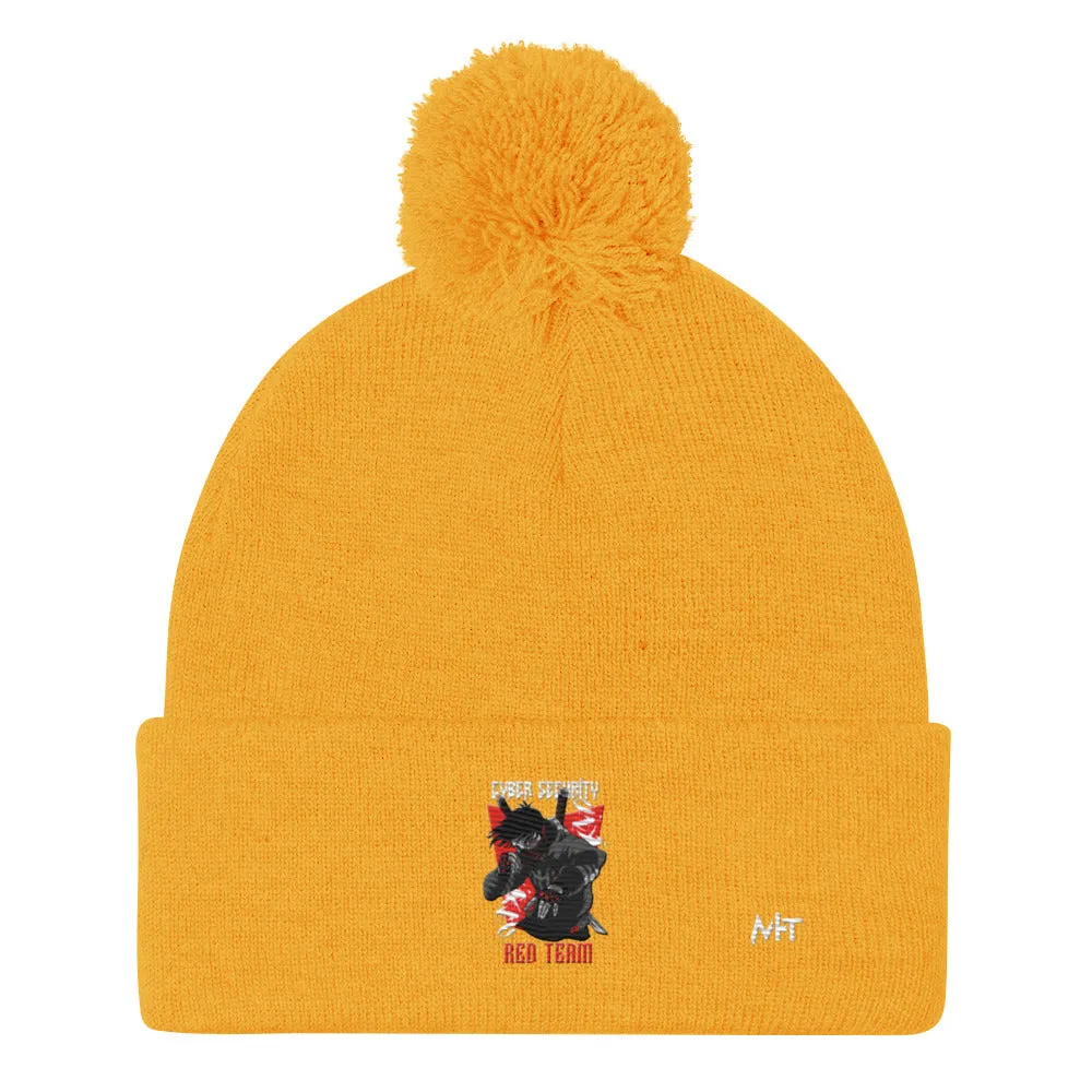 Cyber Security Red Team V3 - Pom-Pom Beanie