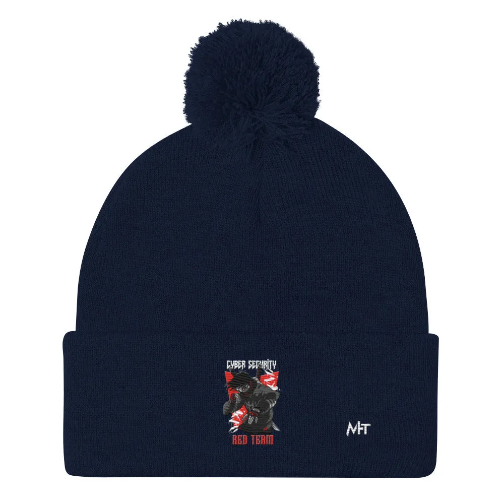 Cyber Security Red Team V3 - Pom-Pom Beanie