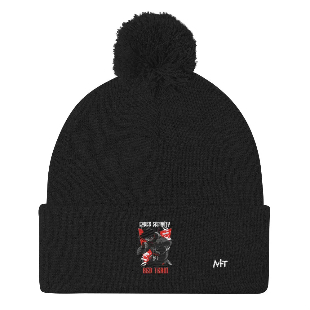 Cyber Security Red Team V3 - Pom-Pom Beanie