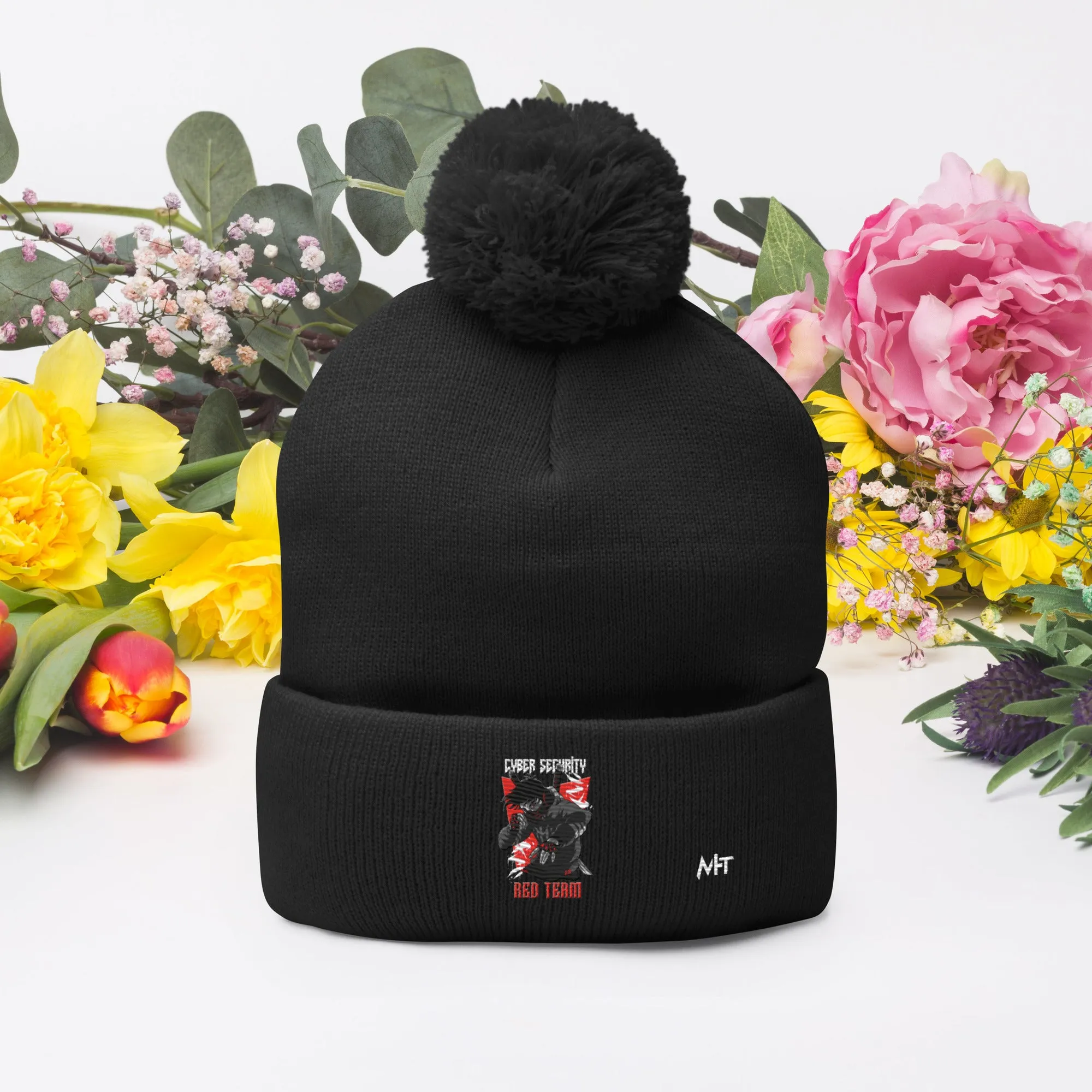 Cyber Security Red Team V3 - Pom-Pom Beanie