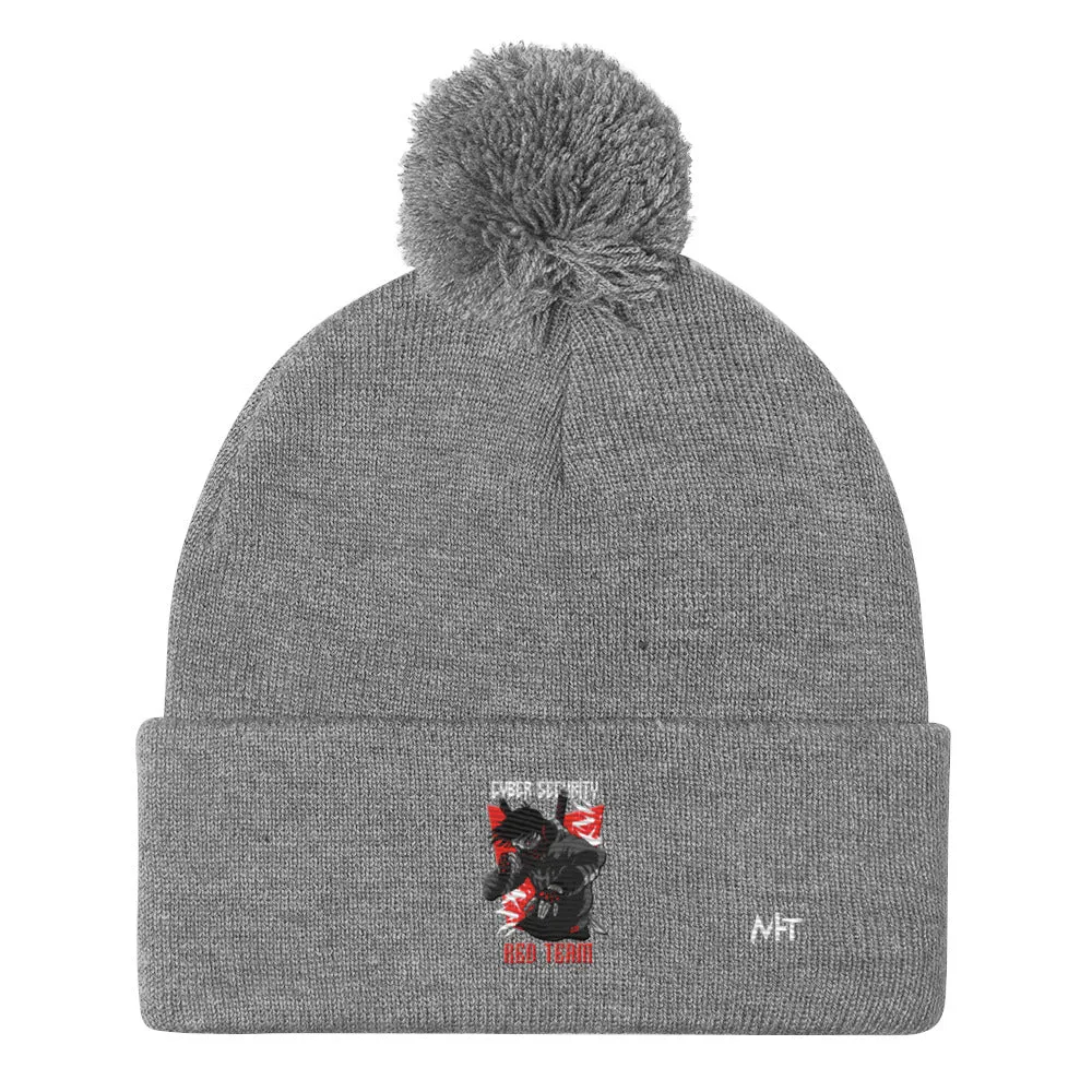 Cyber Security Red Team V3 - Pom-Pom Beanie