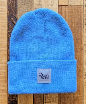 Dave&#39;s New York Kids&#39; Vintage Logo Beanie - Carolina Blue