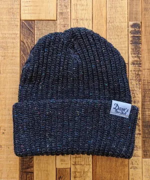 Dave&#39;s New York Lumberjack Beanie - Black Speckled