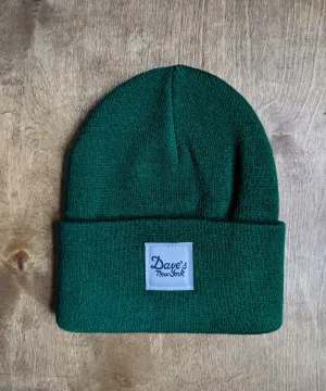 Dave&#39;s New York Vintage Logo Beanie - Forest Green