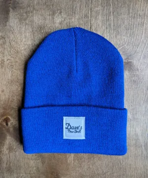 Dave&#39;s New York Vintage Logo Beanie - Royal Blue
