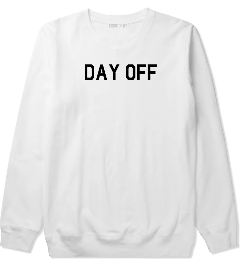 Day Off Mens Crewneck Sweatshirt