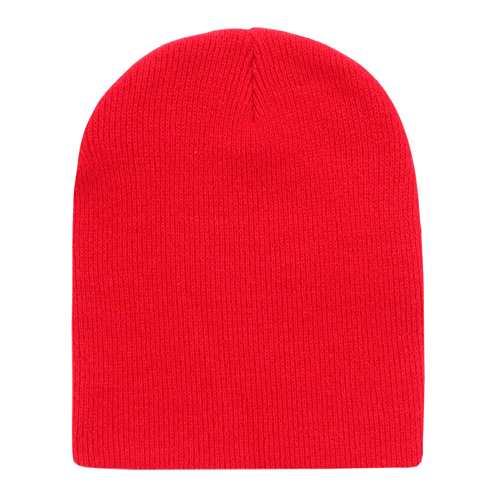 Decky 187 Acrylic Short Beanie Knit Cap