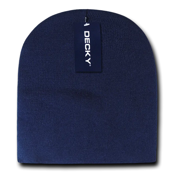 Decky 187 Acrylic Short Beanie Knit Cap