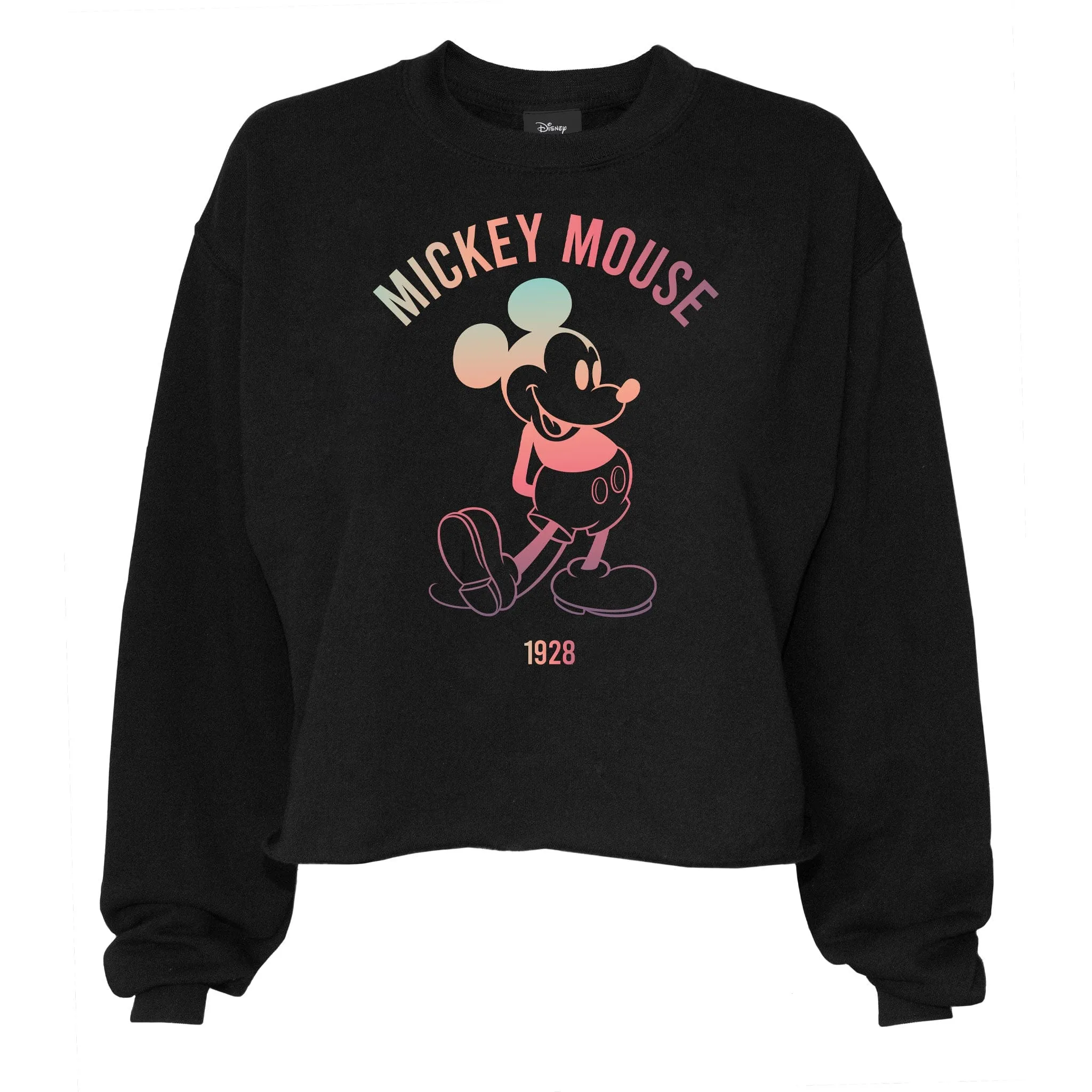 Disney Mickey Mouse Cropped Sweatshirt