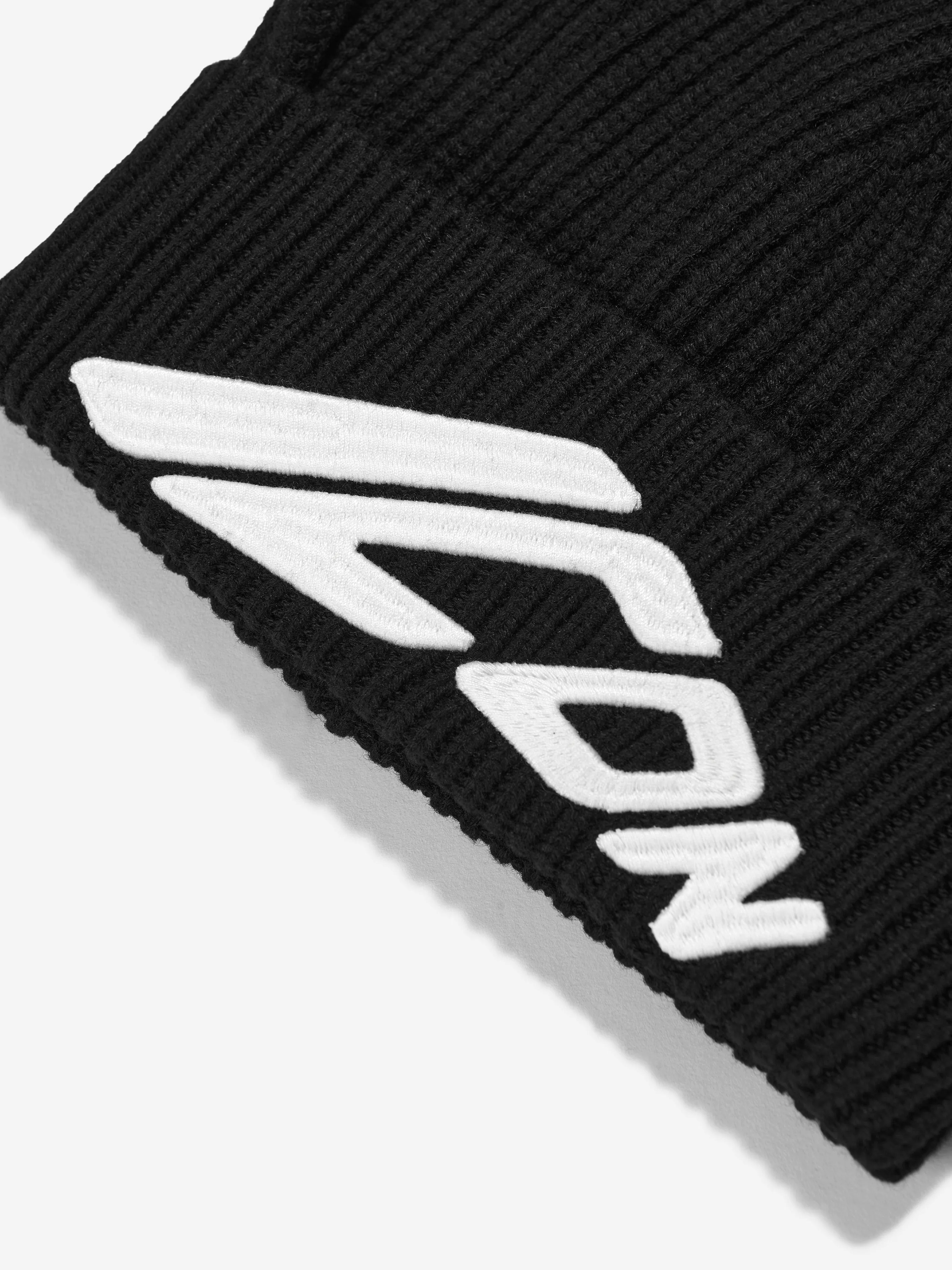 Dsquared2 Kids Icon Beanie Hat in Black