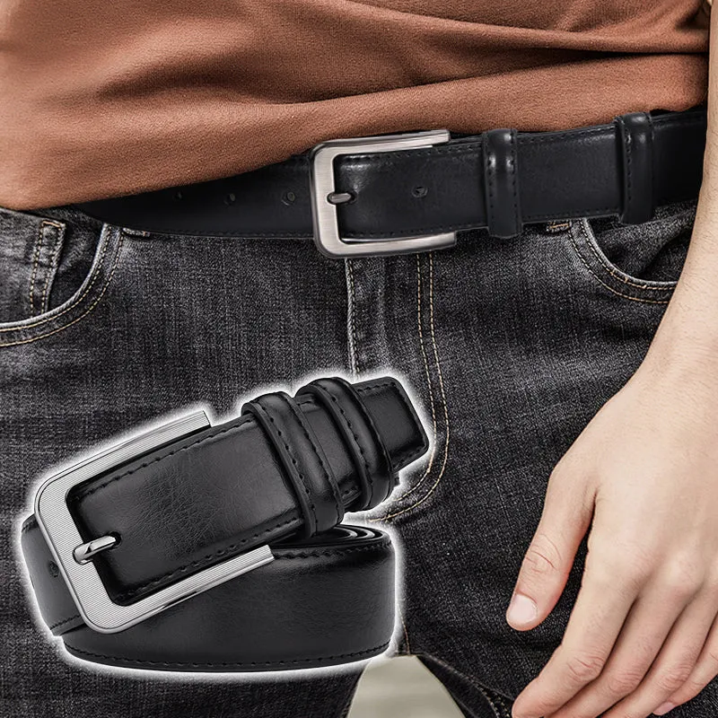 Durable Vintage Fashion Pin Buckle PU Belt