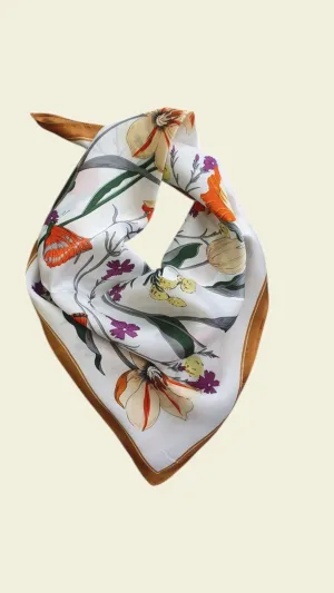 Floral Print Scarf