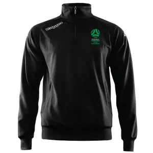 Football Tasmania - Track Jacket 1/4 Zip - Black