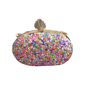 Gemstone Clutch Bag