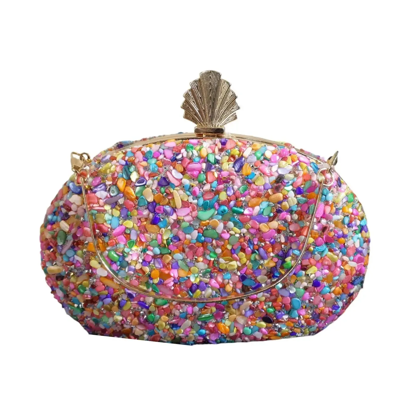 Gemstone Clutch Bag