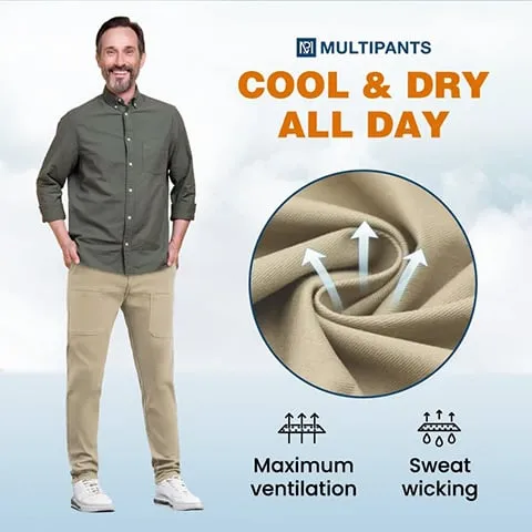High Stretch Multi-pocket Durable Cargo Pants