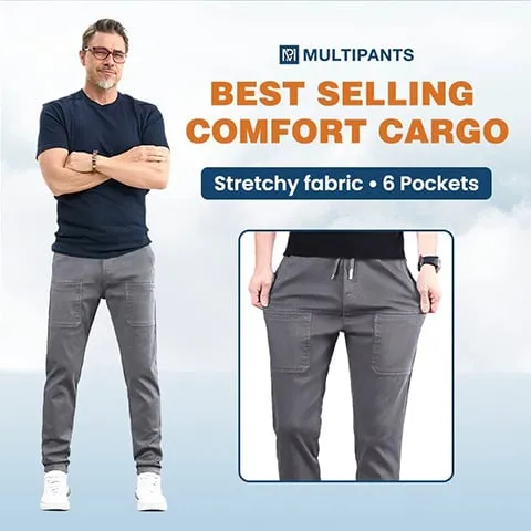 High Stretch Multi-pocket Durable Cargo Pants