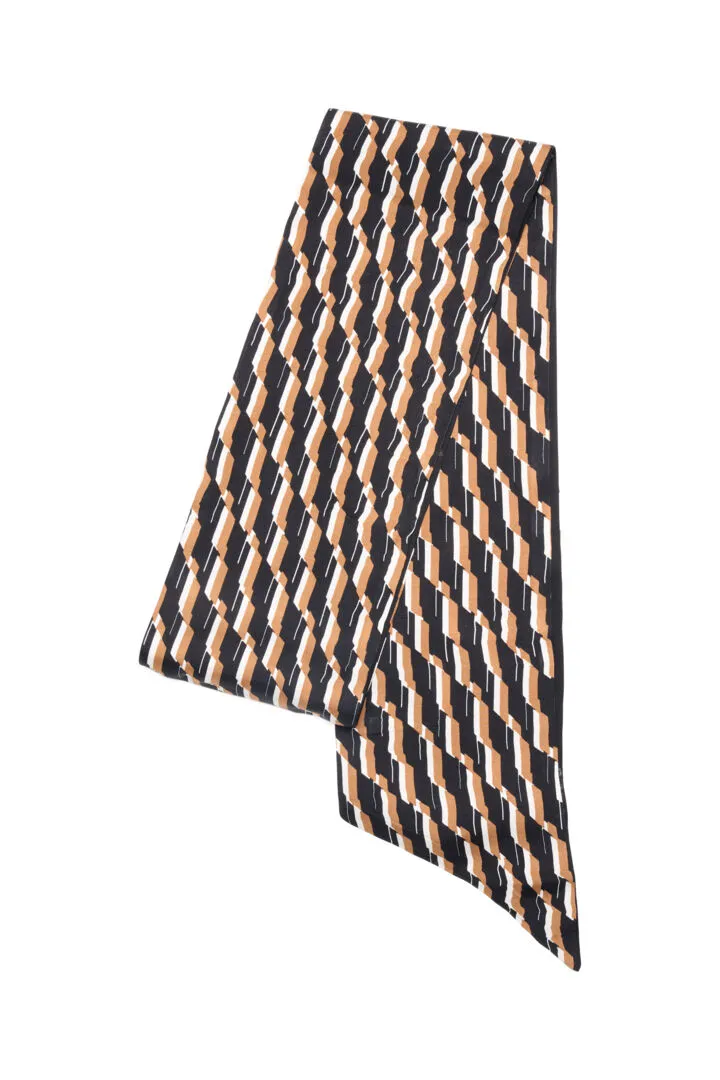 Inwear Malti Scarf in Non-colour Graphic Tiles